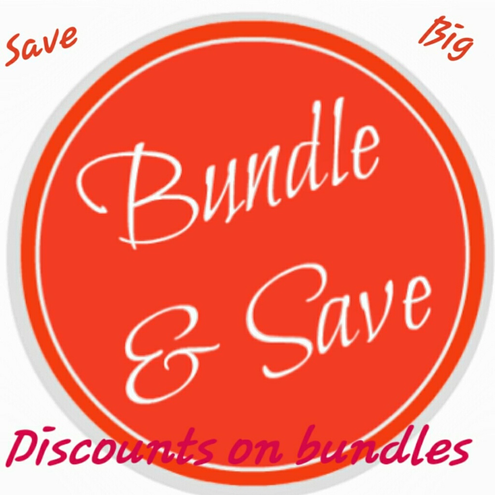 Discount on all bundle s of 2 or more
